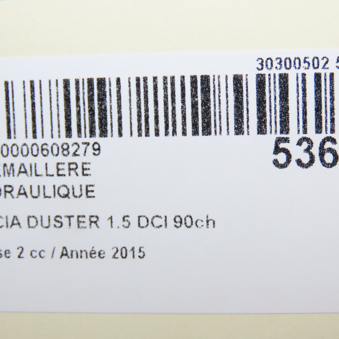 Cremaillere hydraulique occasion  490014807R 7