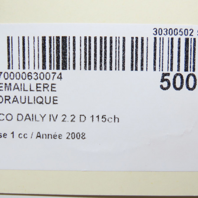 Cremaillere hydraulique occasion IVECO DAILY IV phase 1 04-2006->04-2009 2.2 D 115ch 99477984 6