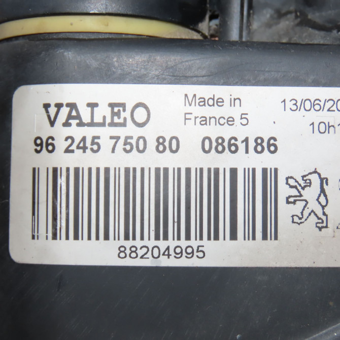 Phare gauche occasion PEUGEOT 106 Phase 2 04-1996->09-2003 1.0i 6204P4 5