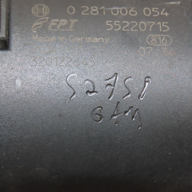 Debimetre air occasion PEUGEOT BIPPER Phase 1 03-2008->... 1.3 HDI 75ch 163675 6