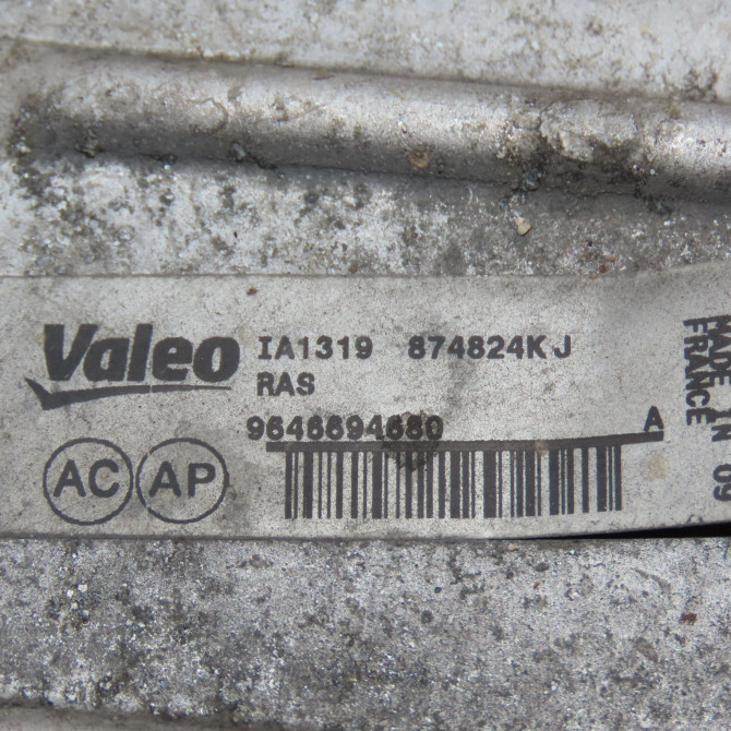 Echangeur air occasion PEUGEOT 307 CC Phase 2 06-2005->06-2008 2.0HDI 136ch 384G4 3