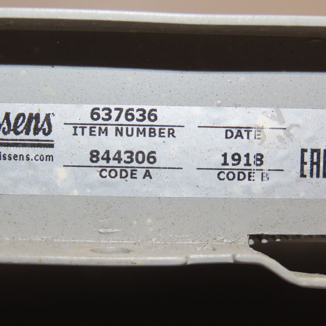 Radiateur occasion RENAULT CLIO III Phase 1 09-2005->03-2009 1.4i 16v 100ch 3