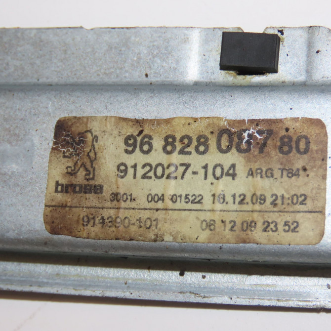 Mecanisme+moteur leve-glace arg occasion PEUGEOT 3008 I Phase 1 04-2009->12-2013 1.6 HDI 110ch 5