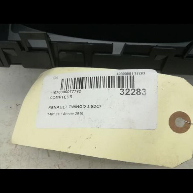 Compteur occasion RENAULT TWINGO II Phase 1 06-2007->11-2011 1.5 DCI 65ch 8200725329 4