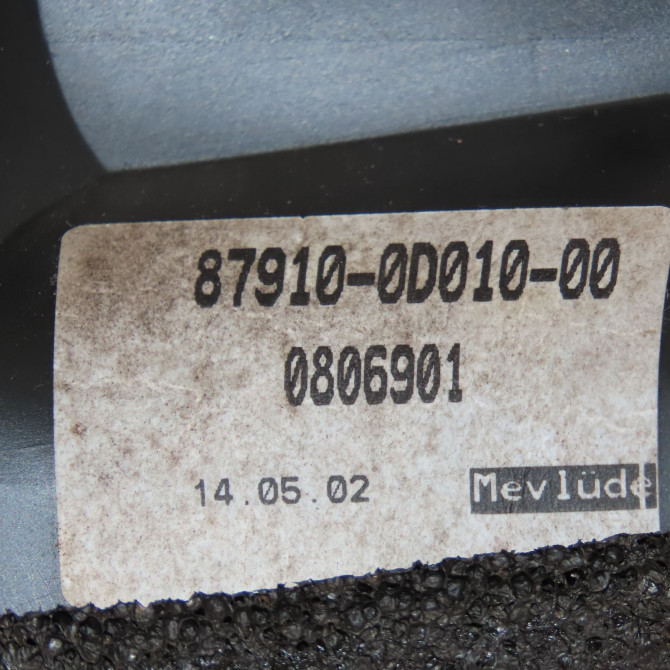 Retroviseur exterieur manuel droit occasion TOYOTA YARIS I Phase 1 04-1999->03-2003 1.0 879100D030 4