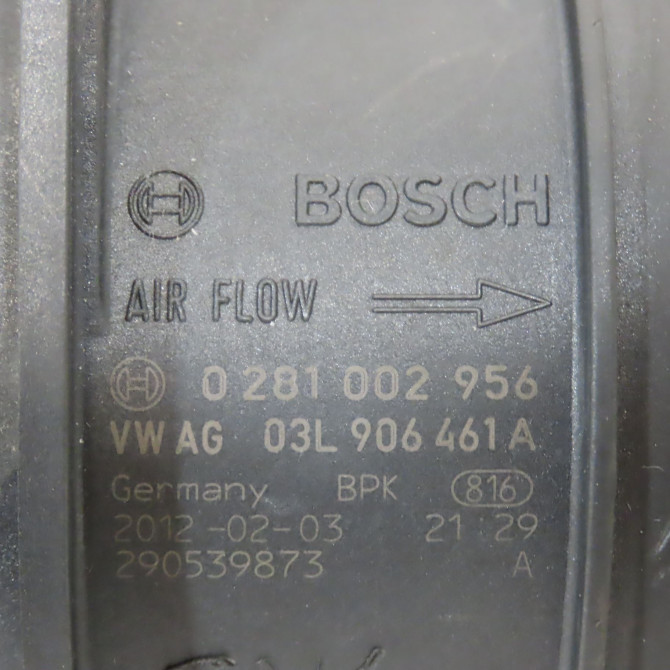 Debimetre air occasion AUDI A4 III Phase 2 AVANT 10-2011->03-2016 3L906461A 5