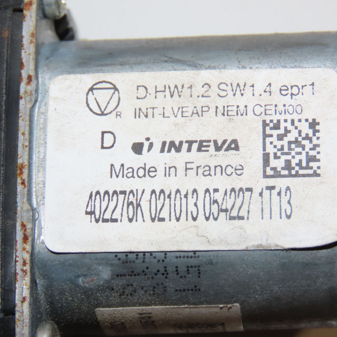 Mecanisme + moteur lève-glace avant droit occasion CITROEN C4 II Phase 1 10-2010->01-2015 1.6 HDI 90ch 9802531780 5