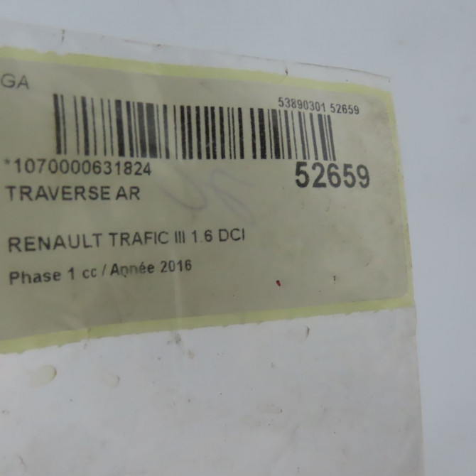 Traverse ar occasion RENAULT TRAFIC III Phase 1 06-2014->... 1.6 DCI 145ch 752108962R 6