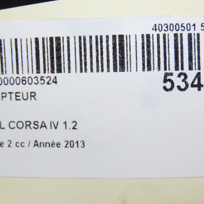 Compteur occasion OPEL CORSA IV Phase 2 01-2011->03-2015 1.2 TWINPORT 85ch 13373018 6