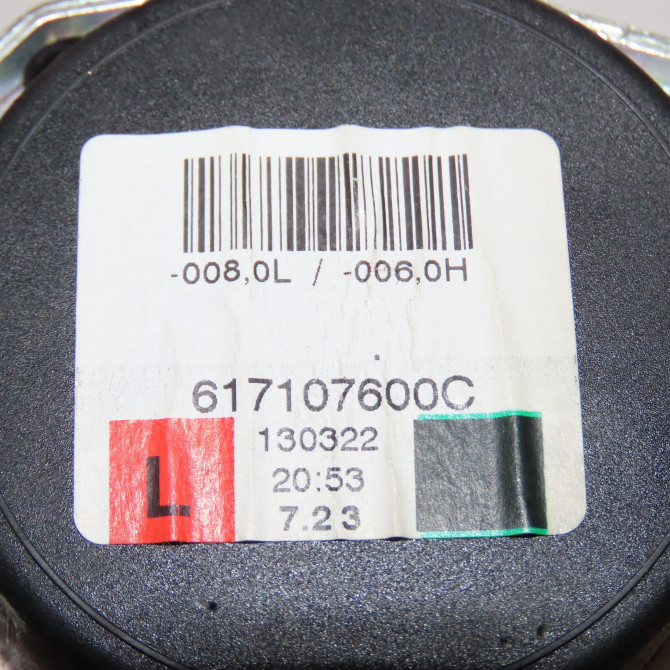 Ceinture avant gauche occasion OPEL CORSA IV Phase 2 01-2011->03-2015 1.2 TWINPORT 85ch 13290236 4