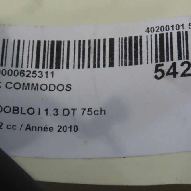 Bloc commodos occasion FIAT DOBLO I Phase 2 01-2006->12-2009 1.3 DT 75ch 735416664 7
