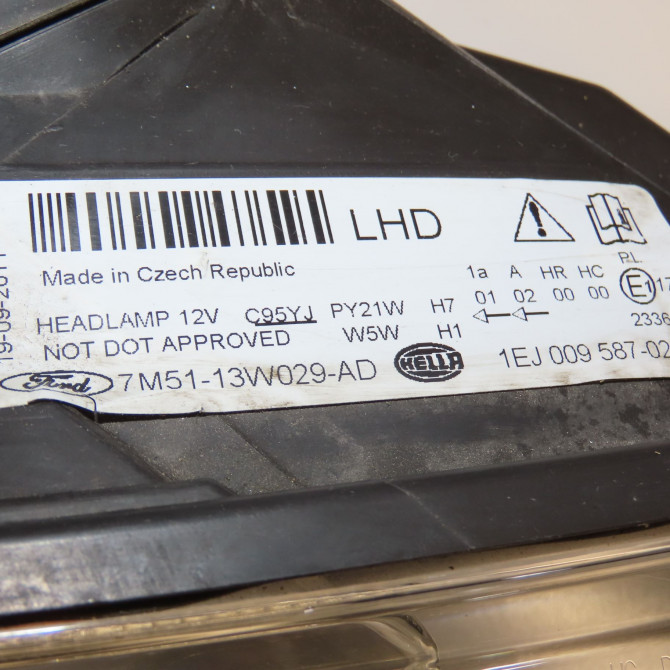 Phare droit occasion FORD CMAX I Phase 2 03-2007->09-2010 1.6 TDCI 90ch 1707464 4