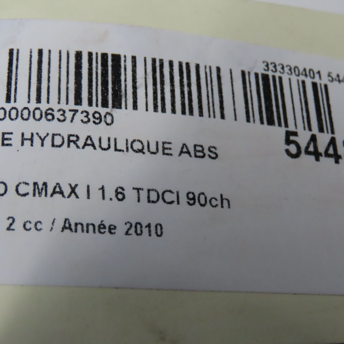 Unité hydraulique ABS occasion FORD CMAX I Phase 2 03-2007->09-2010 1.6 TDCI 90ch 1692806 8