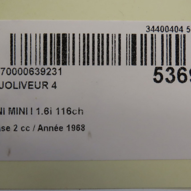 occasion MINI MINI I Phase 2 07-2004->09-2006 1.6i 116ch 4
