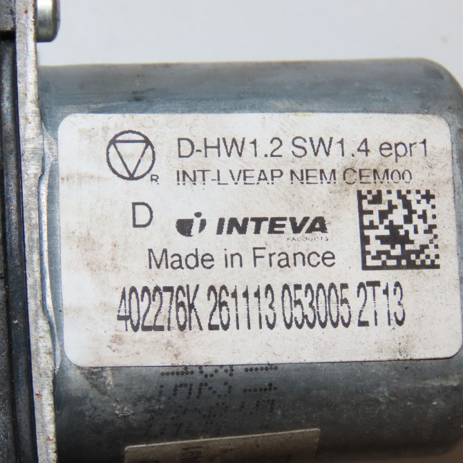 Mecanisme + moteur lève-glace avant droit occasion CITROEN C4 II Phase 1 10-2010->01-2015 1.6 HDI 90ch 9802531780 6