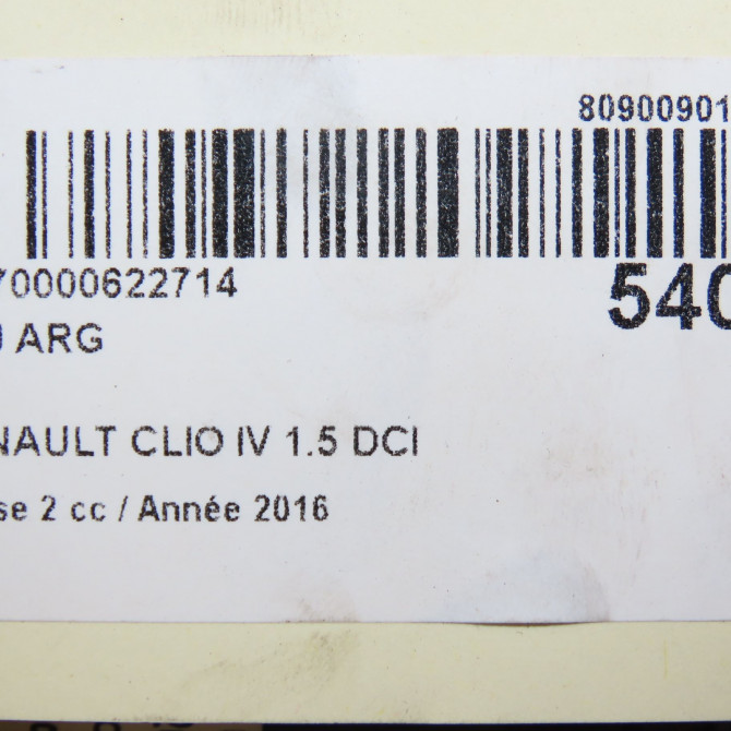 Feu arrière gauche occasion RENAULT CLIO IV Phase 2 08-2016->... 1.5 DCI 75ch 265553752R 6