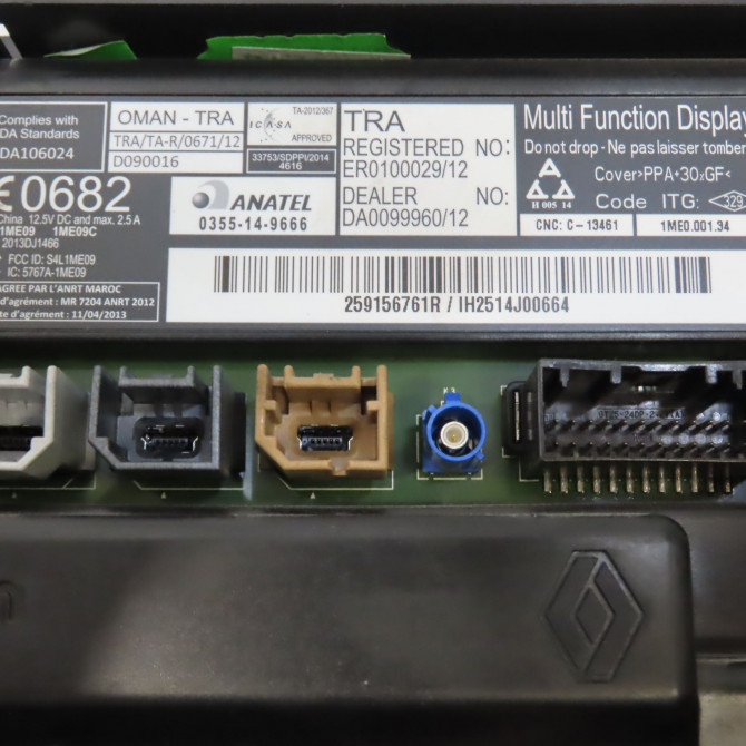 Autoradio occasion RENAULT MEGANE III Phase 3 10-2013->... 1.6 DCI 130ch 281158705R 4