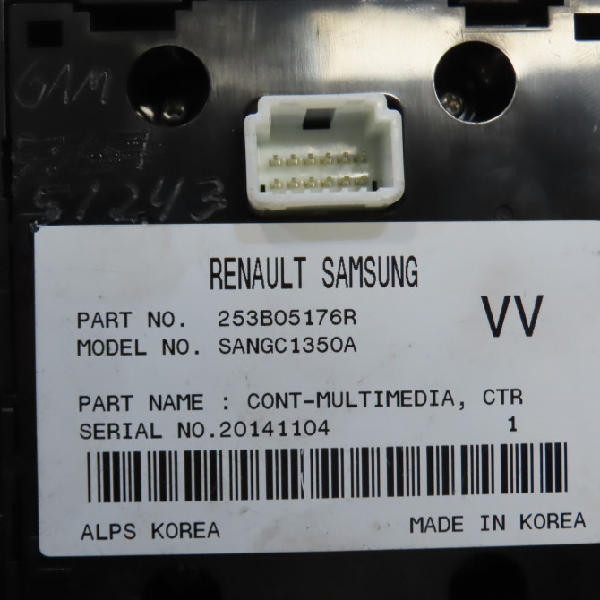 Autoradio occasion RENAULT MEGANE III Phase 3 10-2013->... 1.6 DCI 130ch 281158705R 6