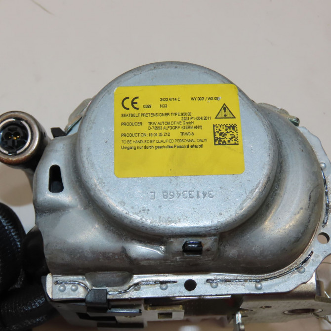 Ceinture arrière gauche occasion SEAT ATECA Phase 1 06-2016->... 575857805CRAA 4