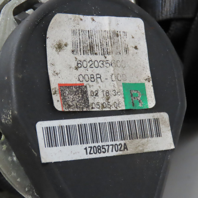 Ceinture avant droite occasion SKODA OCTAVIA II Phase 1 06-2004->10-2008 1.9 TDI 105ch 1Z0857702CHCP 6