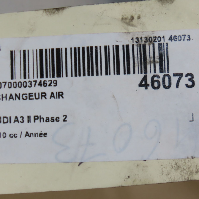Echangeur air occasion AUDI A3 II Phase 2 06-2008->07-2012 5