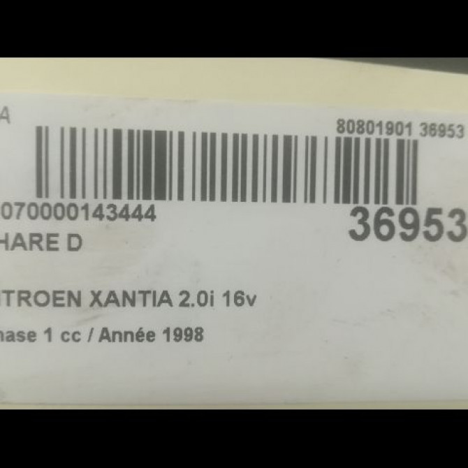 Phare droit occasion CITROEN XANTIA Phase 1 03-1993->06-1998 2.0i 16v 6205R9 3