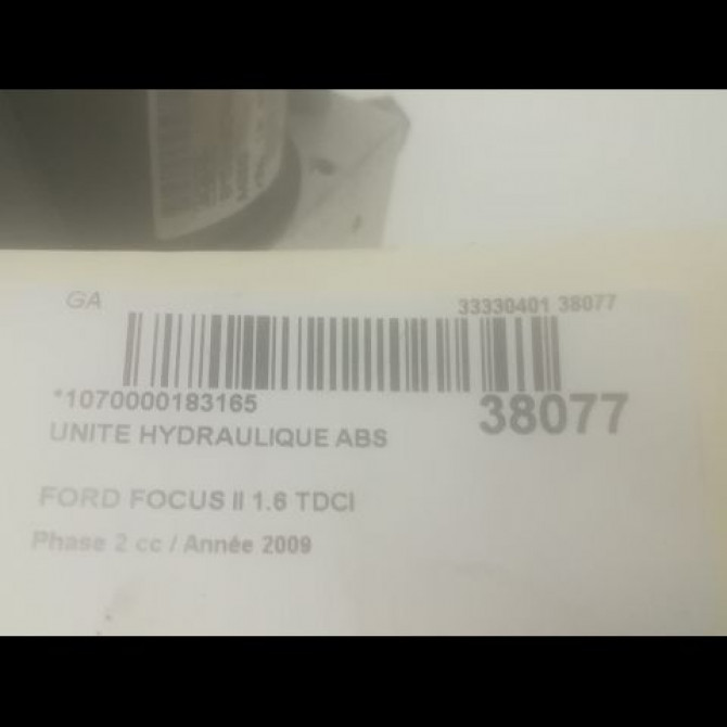 Unité hydraulique ABS occasion FORD FOCUS II Phase 2 01-2008->12-2010 1.6 TDCI 90ch 1492850 3