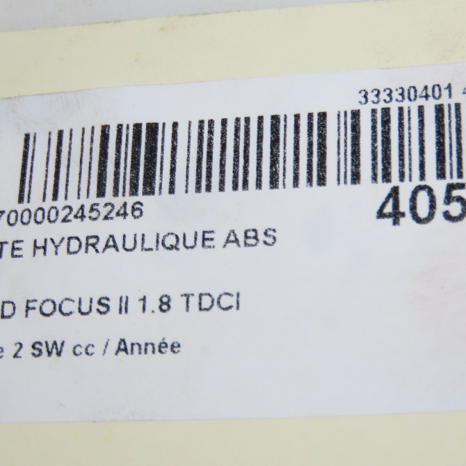 Unité hydraulique ABS occasion FORD FOCUS II Phase 1 04-1995->04-1999 1.8 TDCI 115ch 1492850 7