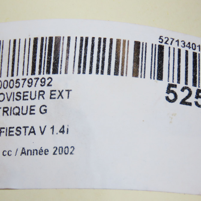 Retroviseur exterieur electrique gauche occasion FORD FIESTA V Phase 1 09-2002->10-2005 1.4i 1315843 6
