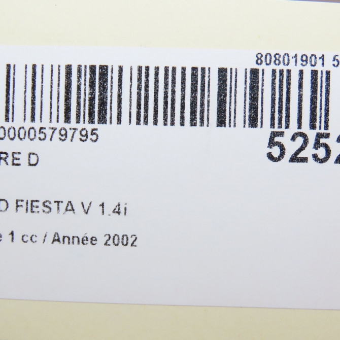 Phare droit occasion FORD FIESTA V Phase 1 09-2002->10-2005 1.4i 1320348 5