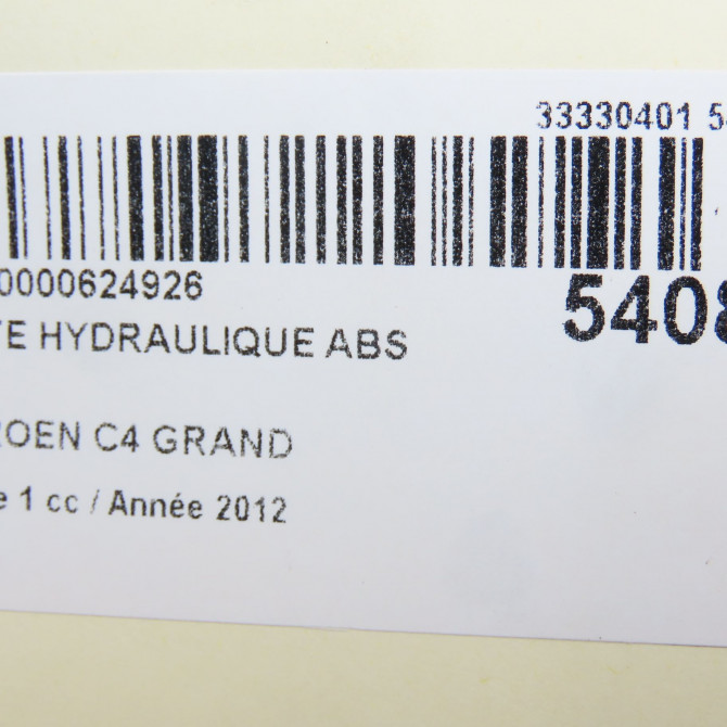 Unité hydraulique ABS occasion CITROEN C4 GRAND PICASSO I Phase 1 10-2006->09-2013 1.6 HDI 110ch 1682610080 6