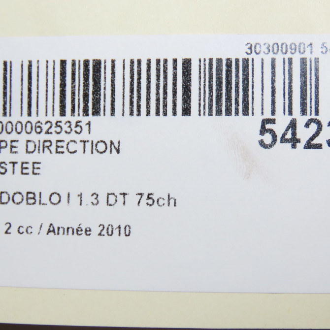 Pompe direction assistee occasion FIAT DOBLO I Phase 2 01-2006->12-2009 1.3 DT 75ch 52062446 7