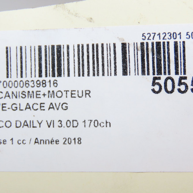 Mecanisme+moteur leve-glace avg occasion 7