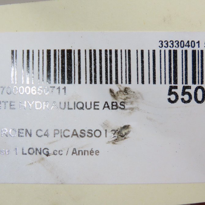 Unité hydraulique ABS occasion  1682610080 6
