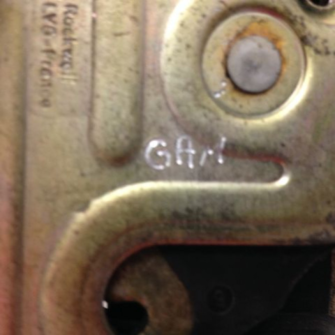 Serrure porte arg occasion RENAULT ESPACE III Phase 1 12-1996->09-2002 2.0 16v 6025309505 3