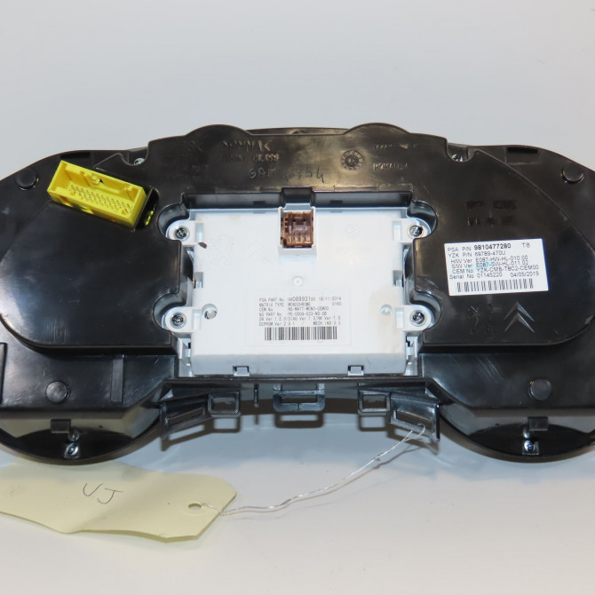 Compteur occasion PEUGEOT 3008 I Phase 2 11-2013->... 1.6i 165ch 9805230480 2