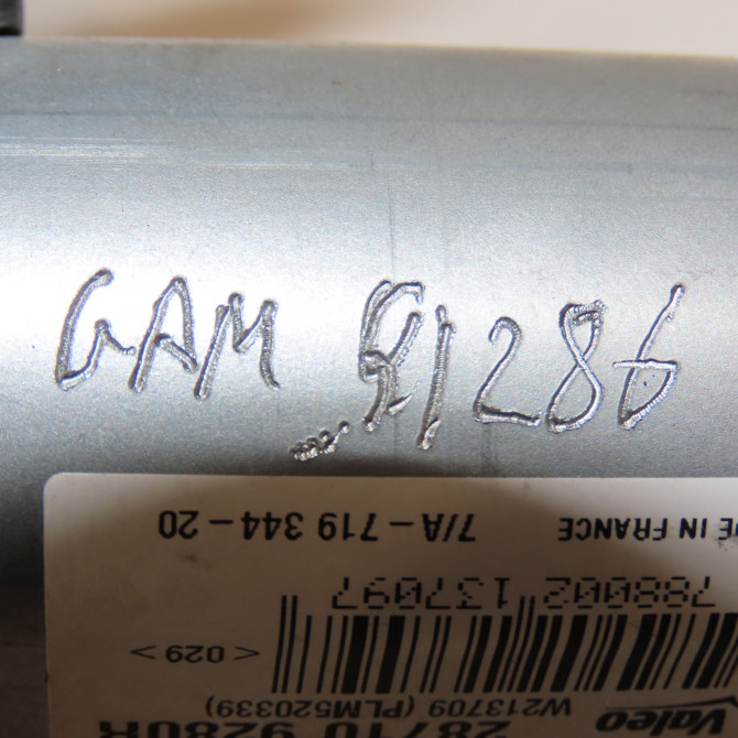 Moteur essuie-glace arrière occasion DACIA SANDERO II Phase 2 02-2017->... 287109280R 5