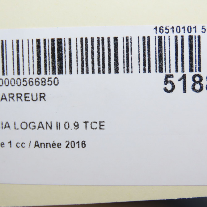 Démarreur occasion DACIA LOGAN II Phase 1 06-2013->... 0.9 TCE 90ch 233000557R 7