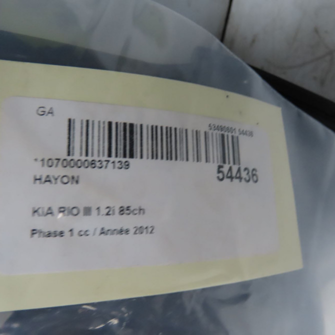 Hayon occasion KIA RIO III Phase 1 06-2011->... 1.2i 85ch 737001W220 4