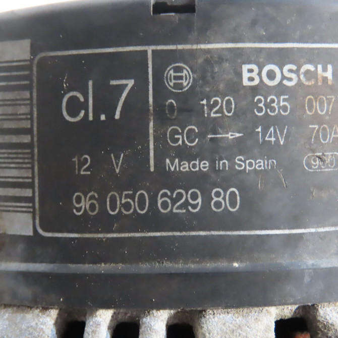 Alternateur occasion PEUGEOT 106 Phase 1 09-1991->04-1996 1.1i 5705JS 7