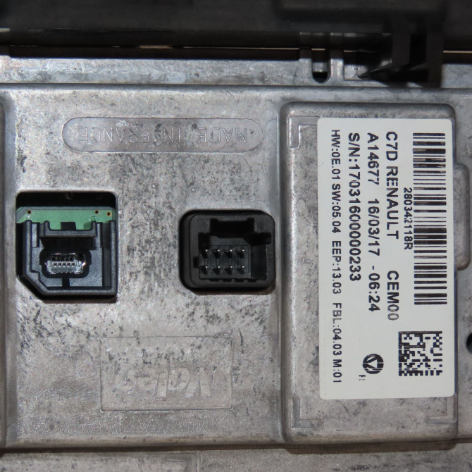 Autoradio occasion RENAULT KADJAR Phase 1 06-2015->... 1.2 TCE 130ch 281156074R 4