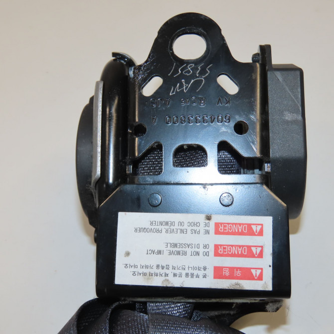 Ceinture avant gauche occasion RENAULT KOLEOS I Phase 1 06-2008->12-2011 2.0 DCI 150ch 86885JZ40A 3