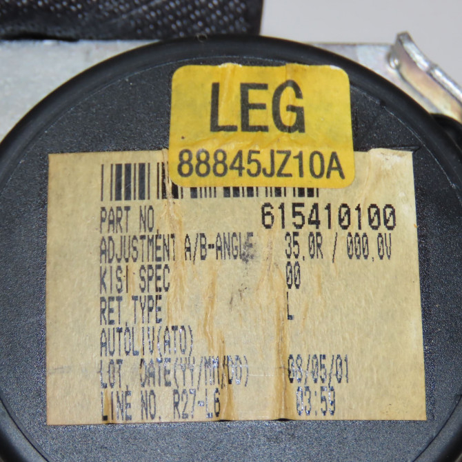 Ceinture arrière gauche occasion RENAULT KOLEOS I Phase 1 06-2008->12-2011 2.0 DCI 150ch 888415292R 4