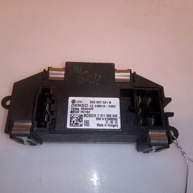 Resistance de chauffage occasion VOLKSWAGEN PASSAT V Phase 1 03-2005->10-2010 2.0 TDI 140ch 1K0963235H 2