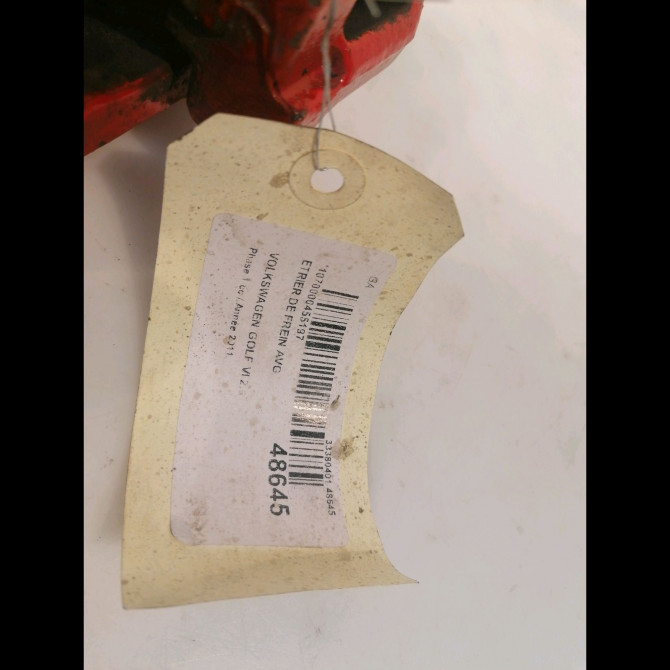 Etrier de frein avant gauche occasion VOLKSWAGEN GOLF VI Phase 1 10-2008->04-2013 2.0 TDI 140ch 1K0615123E 5