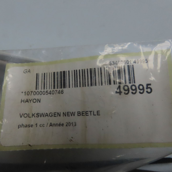 Hayon occasion VOLKSWAGEN NEW BEETLE II phase 1 09-2011->... 1.6 TDI 105ch 5C5827025R 4