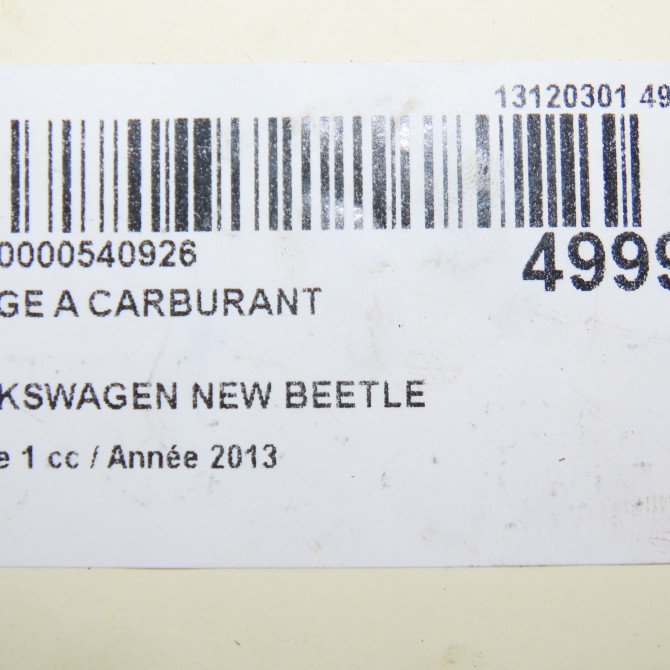 Jauge a carburant occasion VOLKSWAGEN NEW BEETLE II phase 1 09-2011->... 1.6 TDI 105ch 1K0919673AF 5