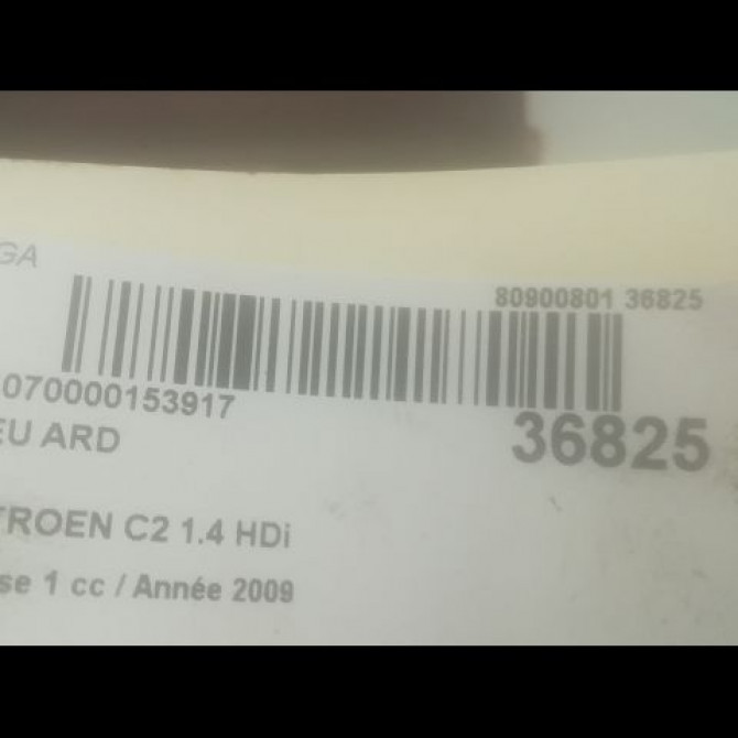 Feu arrière droit occasion CITROEN C2 Phase 1 09-2003->10-2008 1.4 HDi 6351Y0 3