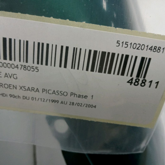 Aile avant gauche occasion CITROEN XSARA PICASSO Phase 1 12-1999->02-2004 2.0 HDi 90ch 7840Q0 2