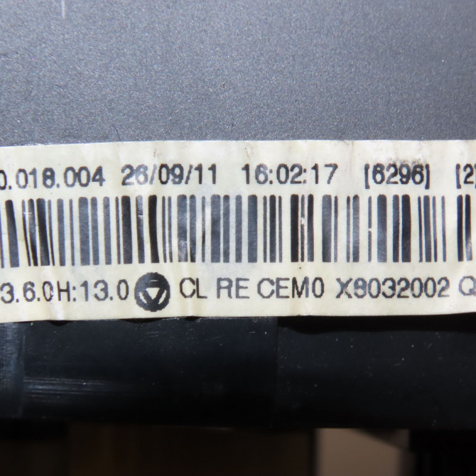 Commande de chauffage occasion CITROEN C3 II Phase 1 11-2009->02-2013 1.4 HDi 70ch 9675400180 4